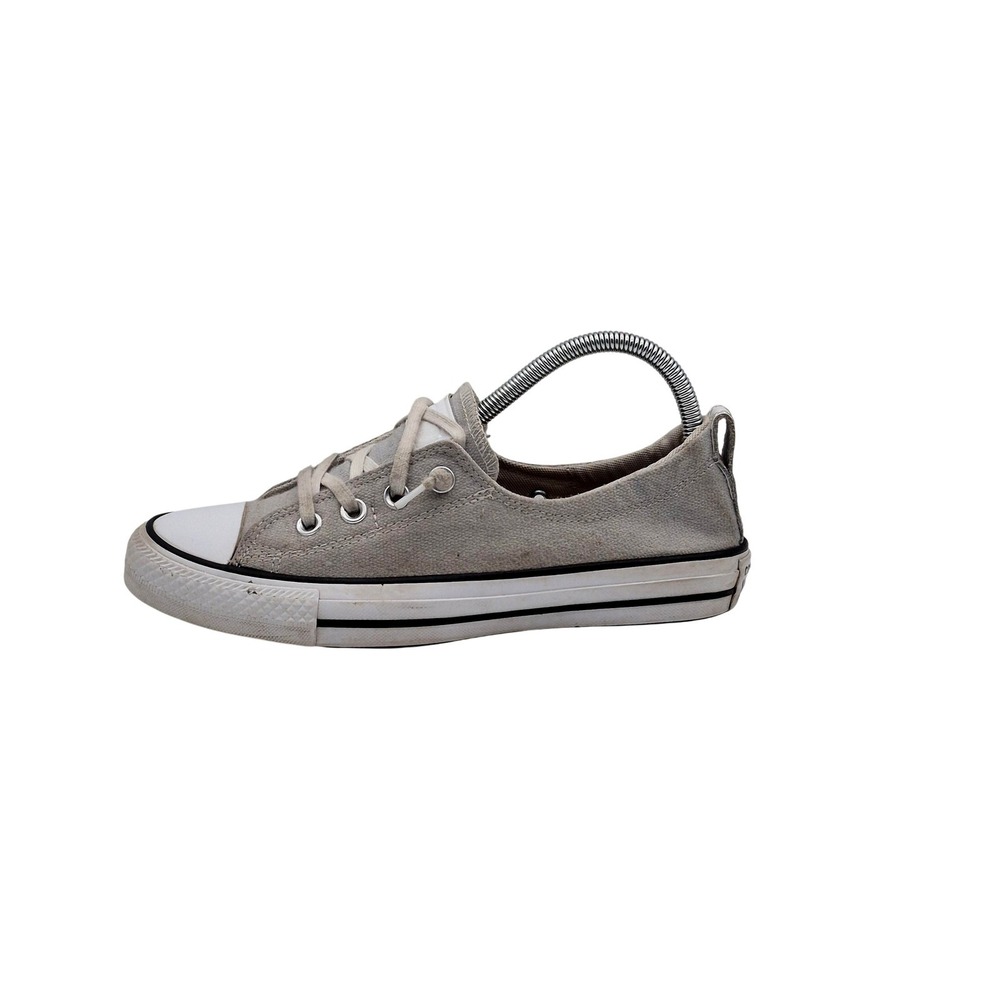 Converse Chuck Taylor All Star 2 Shoes Womens Size 8 Gray Canvas Low Top 62458F